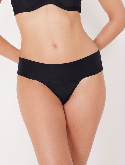 CALZÓN BIKINI CON CINTURA DOBLABLE