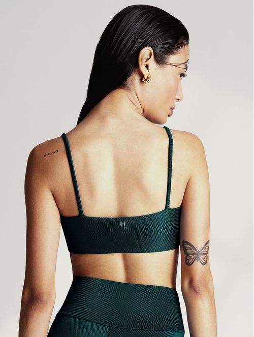 PETO TOP TIRANTES DELGADOS ESPALDA | Color Verde