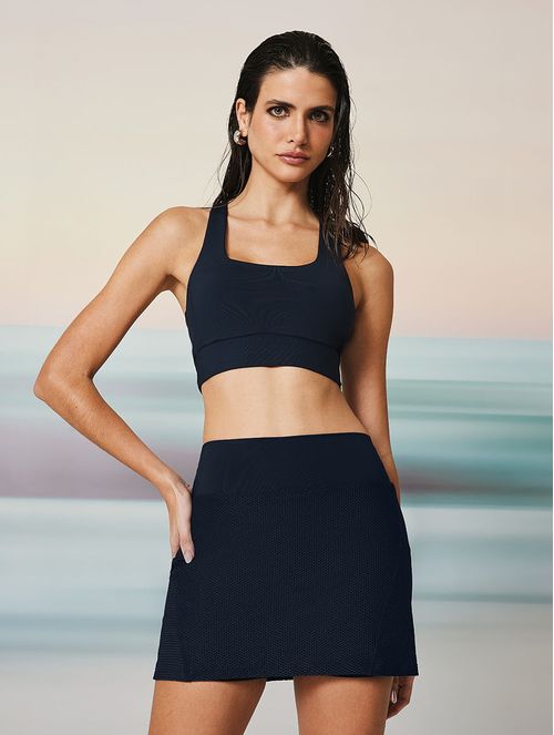 FALDA SHORT BÁSICA EN MALLA