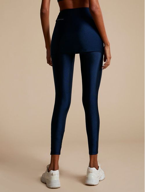 CALZA LEGGING CON COBERTURA TRASERA | Color Azul