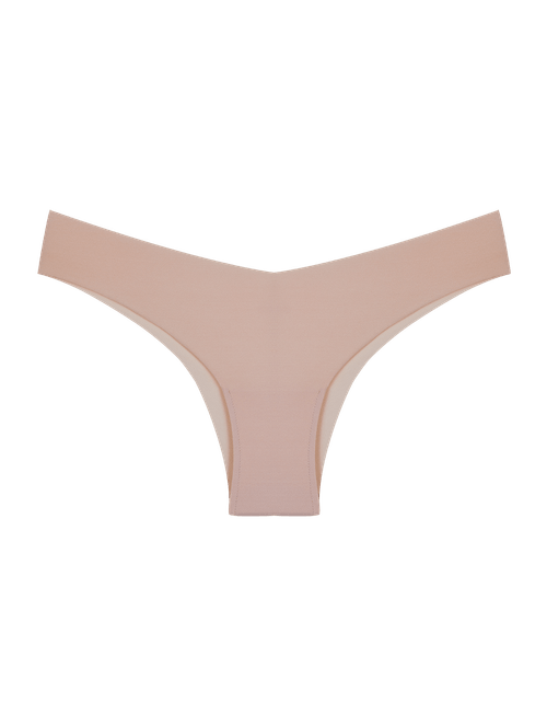 CALZÓN BIKINI EN MICROFIBRA NUDE | Color Beige Ballet