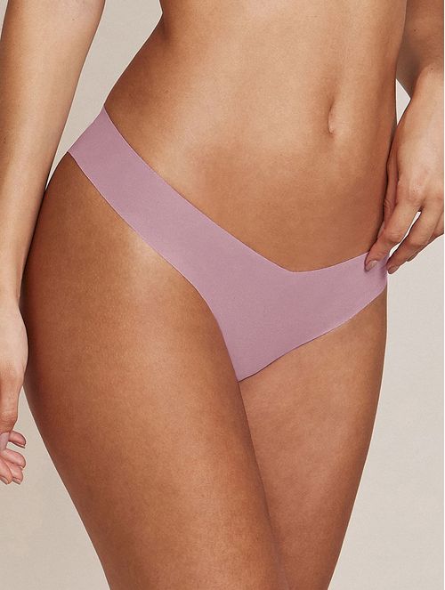 CALZÓN BIKINI EN MICROFIBRA NUDE | Color Rosado