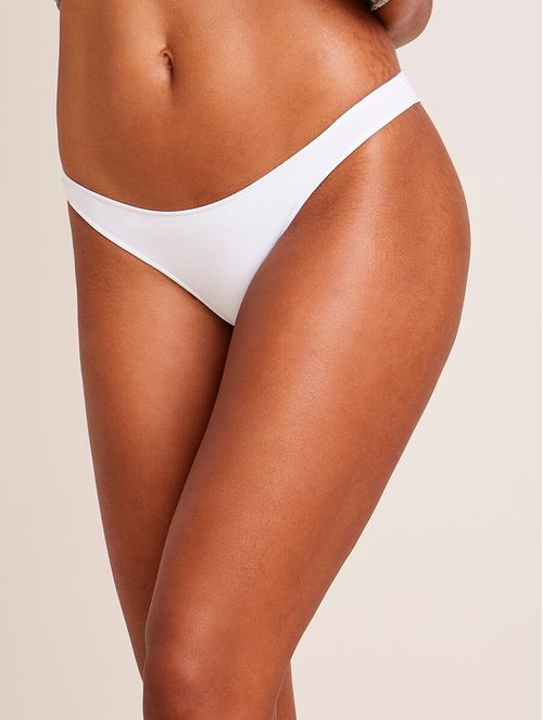CALZÓN BIKINI CON ACABADO INVISIBLE EN MICROFIBRA