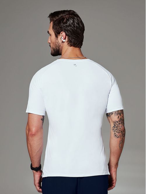 POLERA FITNESS RAGLAN MANGA CORTA
