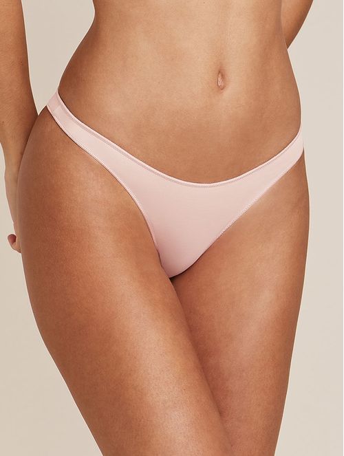 CALZÓN BIKINI CON ACABADO INVISIBLE EN MICROFIBRA